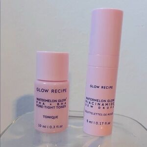 Glow Recipe Watermelon Glow Toner 10 ml and Dew Drops 5 ml